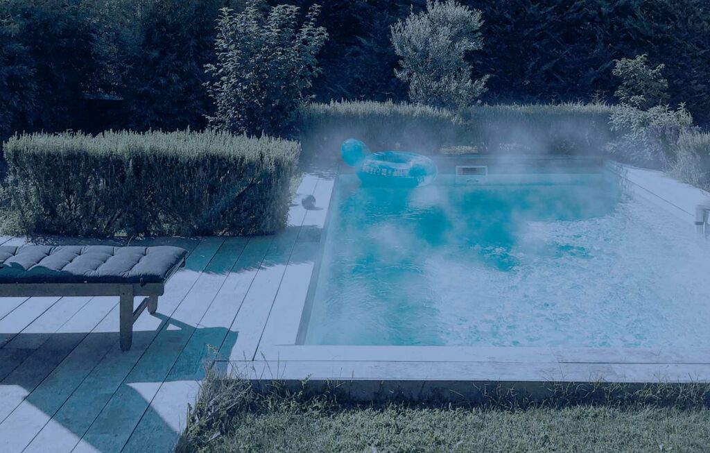 Evaporation piscine - Ax'eau recherche fuite piscine